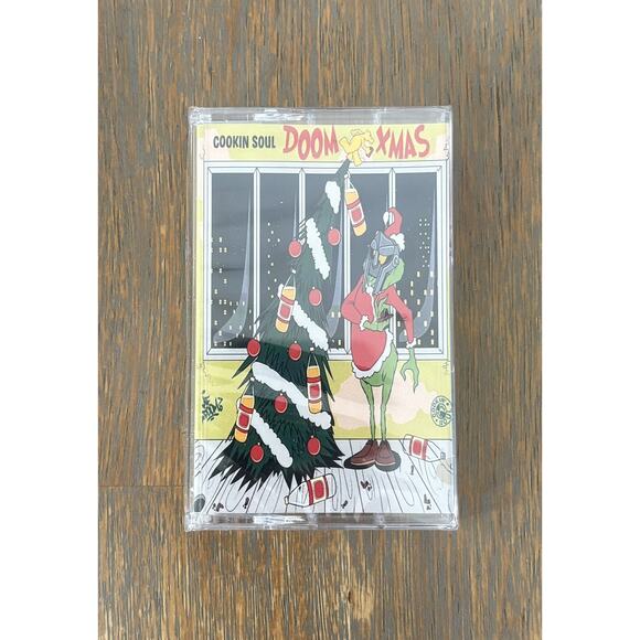 MF Doom Cookin Soul Doom Xmas Cassette Tape RARE HipHop Christmas Album Sealed. - Picture 6 of 6